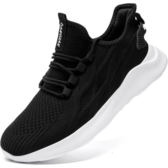 Brand New WOMEN Black White Ethylene Vinyl Acetate Running Walking Sneakers - Picture 1 of 9
